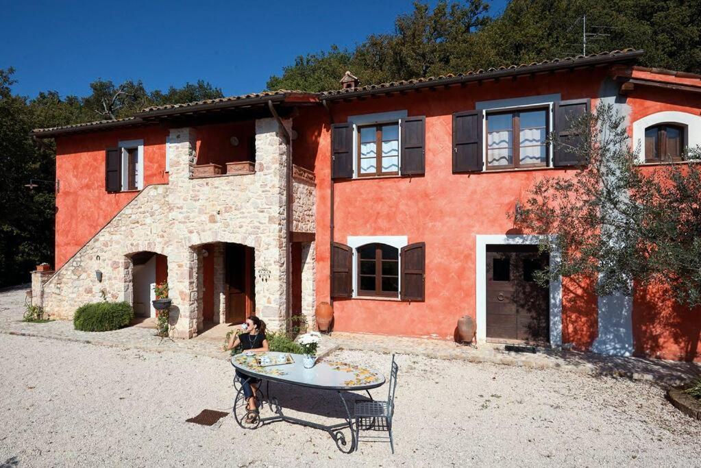 Casale Rosso Vila Castel San Felice Exterior foto