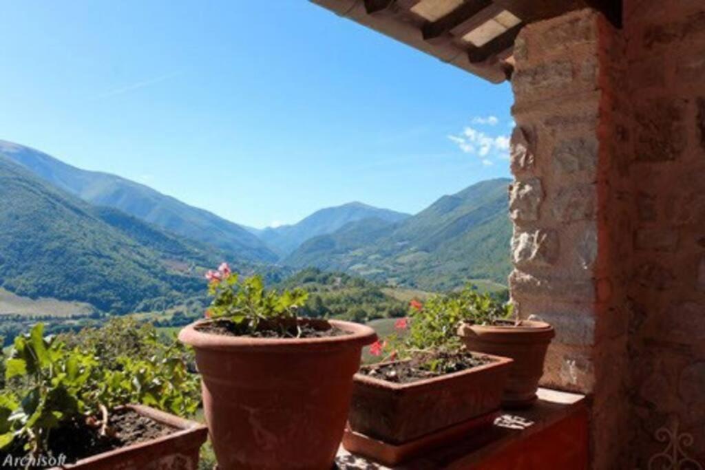 Casale Rosso Vila Castel San Felice Exterior foto