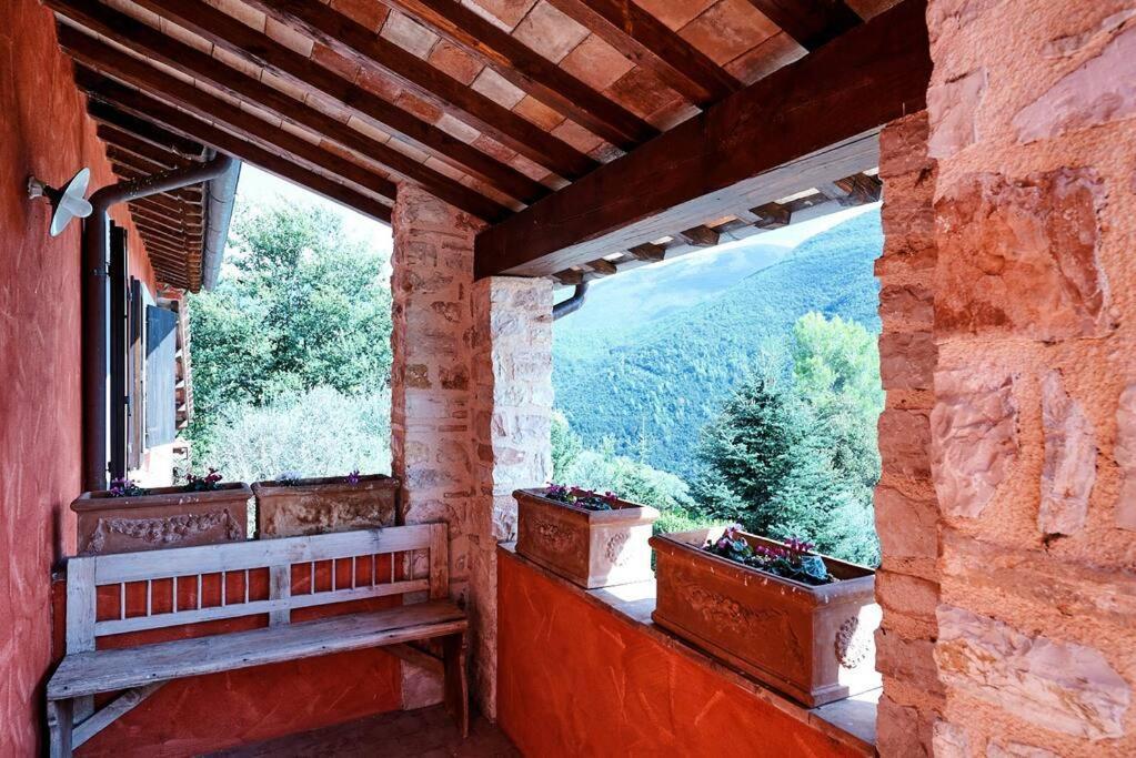 Casale Rosso Vila Castel San Felice Exterior foto